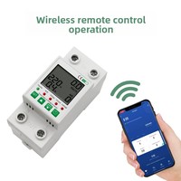 Condensador de Bajo Voltaje WiFi de Alta Precisión con Pantalla LCD y Diseño Graffiti, 63A 220V 1.5kW, Aplicación Residencial/Generica ELEWISE