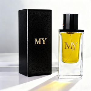 Botellas de Perfume de Vidrio Transparente de Base Gruesa Cuadrada de 50 ml y 100 ml de Alta Calidad con Tapa <span class=keywords><strong>a</strong></span> Presión, con Caja de Regalo - Product Image 5