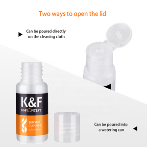 K & F Khái Niệm Kính Mắt Lens Cleaner Giải Pháp Làm Sạch Ống Kính Lỏng - Product Image 4