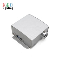 12W RGBW led en plastique fibre optique lumière étoile plafond kit pour chambre sensorielle décoration de chambre à coucher