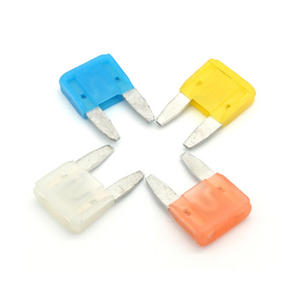 Petit fusible en nylon résistant aux hautes températures de voiture de haute qualité MINI ATS Zinc 12V 24V 32V lame de fusible - Product Image 2