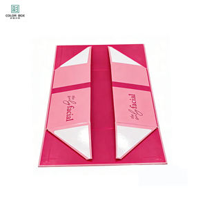 Boîte cadeau rigide écologique et recyclable avec fermeture magnétique, ruban et nœud, impression UV quadricolore pour festivals, mariages et événements - Product Image 6