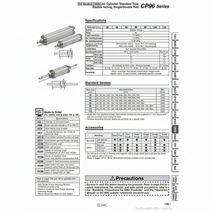 Piezas neumáticas del cilindro de aire de SMC Pneumatics - Product Image 1