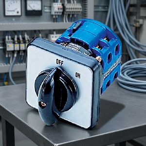 Interruptor Rotatorio Aislado Eléctricamente de 20A 600V (A213~A216) Interruptor de Cambio de Leva de 1-4 Polos Sin Contactos de Desconexión Certificado CE - Product Image 3