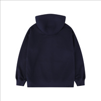 Jaket Hoodie Zipper Multi-Warna Velvet Silver Fox Berat 600g untuk Pria dan Wanita untuk Musim Gugur