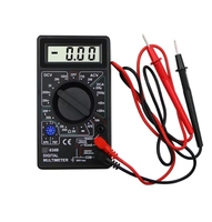 Mini écran LCD de haute qualité multimètre électronique numérique voltmètre ampèremètre ohmmètre Instrument de test à bas prix