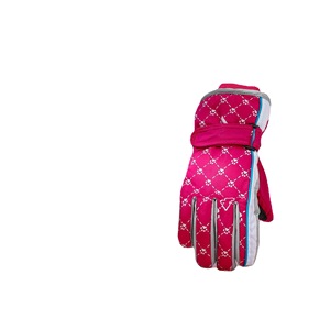 Gants de <span class=keywords><strong>ski</strong></span> d'hiver pour enfants épaissi coupe-vent PU pour le snowboard équitation voiture électrique Double verrouillage chaud gants résistants au froid - Product Image 2