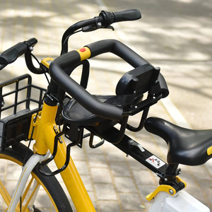 Siège de Vélo Enfant Sécurisé Siège Bébé Avant Selle pour Enfant avec Repose-Pieds et Dossier de Soutien pour <span class=keywords><strong>VTT</strong></span> Vélo de Route Accessoires - Product Image 3