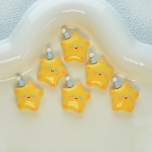 Lindo sombrero amarillo leche con <span class=keywords><strong>accesorios</strong></span> de estrella, pinza <span class=keywords><strong>para</strong></span> el pelo de corazón dulce <span class=keywords><strong>para</strong></span> niña, <span class=keywords><strong>accesorios</strong></span> <span class=keywords><strong>para</strong></span> tocados, parche <span class=keywords><strong>para</strong></span> funda de teléfono móvil - Product Image 1