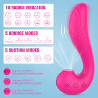 Vibrateur lingual S-hande, puissant suceur de clitoris, stimulateur de point G, vibromasseur pour femmes, masturbateur vibrant