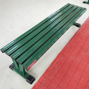 Banco sin respaldo <span class=keywords><strong>de</strong></span> aluminio para uso en exteriores, campo deportivo, estadio, gimnasio, <span class=keywords><strong>cancha</strong></span>, asiento, Banco largo, fabricado a medida - Product Image 4
