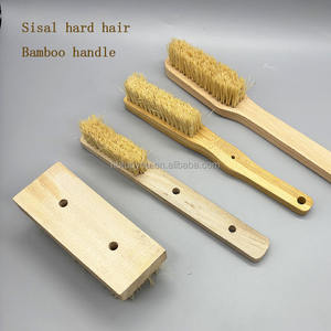 Tırmanma fırça bambu kolu domuzu saç ahşap tırmanma fırça domuz kıl - Product Image 3