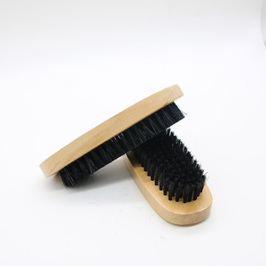 Sikat pembersih kaki hewan peliharaan, sikat pembersih sepatu bulu lembut dengan pegangan kayu pohon untuk membersihkan - Product Image 3