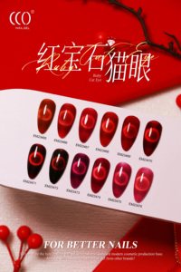 Gel di colore rosso lucidare il rubino e la gemma dell'<span class=keywords><strong>occhio</strong></span> di <span class=keywords><strong>gatto</strong></span> sono soggetti alla gente comune di come il gel per gli occhi di <span class=keywords><strong>gatto</strong></span> - Product Image 3