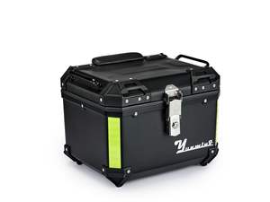 Caja Cuadrada de Plástico y Aleación de 45L con Respaldo y Forro, Directo de Fábrica, Accesorios para Moto, Caja de Reparto - Product Image 6