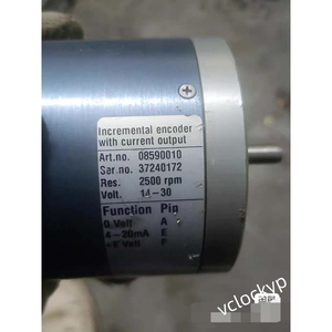 เครื่องเข้ารหัสการหมุน Leine Linde 08590010 25rpm 4-20mA มือสอง - Product Image 2