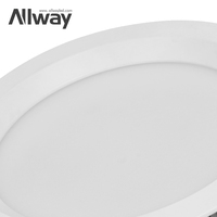 Panel de Luz LED Ultrafino de Aluminio de Alta Gama SKD, Moderno, Antideslumbrante, Regulable, Alto CRI 80, para Uso Comercial