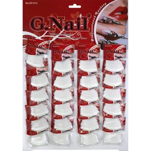 Gnail Factory Wholesale Price 24 Bags Fashion False Nail Long Square U Shape Press On Finger Nails