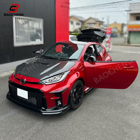 Convient à Toyota Yaris GR GXPA1 GRMN TYPE haute qualité en fibre de carbone d'origine capot moteur capot couverture kit carrosserie voiture pièces automobiles