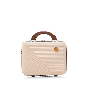 Großhandels preis hohe Qualität 12 Zoll abs Mini Größe Koffer Hand tragen Reise Make-up Gepäck