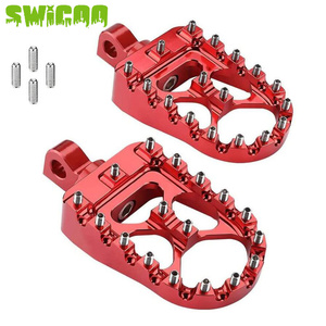 SWICOO Repose-pieds CNC larges 360 ° MX <span class=keywords><strong>Chopper</strong></span> Bobber Style pour <span class=keywords><strong>Harley</strong></span> Dyna Sportster Fatboy Iron 883 - Product Image 5
