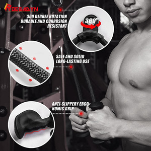 Ergonomic chống trượt nhà phòng tập thể dục thiết bị phụ kiện tập thể dục Lat pulldown & chèo kéo trở lại TRICEPS dây tập thể dục dây - Product Image 4