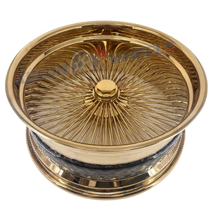 डेटन वायर व्हील एल्यूमीनियम मिश्र धातु 22/ 24s सभी क्रोम/गोल्ड वायर क्रोम व्हील - Product Image 6