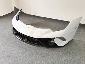 Kit de carrosserie de lèvre avant de pare-chocs avant en demi-fibre de carbone forgée de Style Performance pour Kit de carrosserie <span class=keywords><strong>Lambo</strong></span> Huracan LP610 LP580 - Product Image 3