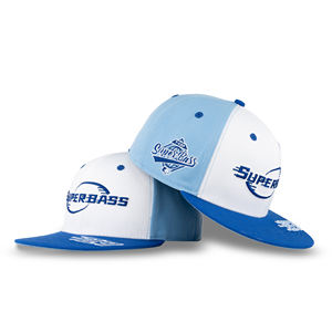 Casquette ajustée de sport d'extérieur TCAP Chine personnalisée à 6 panneaux avec broderie plate en tissu acrylique et laine - Product Image 1