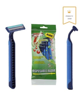 Cuchillas de afeitar de viaje de acero inoxidable desechables gemelas masculinas de aseo <span class=keywords><strong>para</strong></span> afeitado facial - Product Image 5