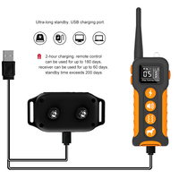 Collar de entrenamiento para perros, control remoto, eléctrico, USB, resistente al agua, antiladridos, vibrador, herramientas de entrenamiento para perros pequeños, productos