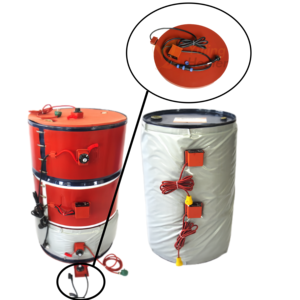 Calentador Eléctrico Redondo de Silicona Impermeable para Aislamiento de Fondo de Barriles y Tambores, <span class=keywords><strong>Placa</strong></span> Calefactora para Tambores de Almacenamiento - Product Image 5