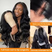 Perruques en cheveux humains ondulés, frontale en dentelle HD 13x6, perruques brésiliennes en cheveux humains ondulés pour femmes noires