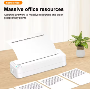 X8 stampante termica <span class=keywords><strong>A4</strong></span> stampante termica portatile foto Bt Wireless senza inchiostro per bambini <span class=keywords><strong>Mini</strong></span> stampante digitale tascabile portatile - Product Image 4