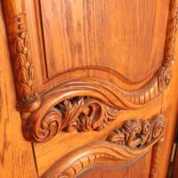 Meubles modernes en bois massif, double bloc de sécurité, extérieur de maison, collection 2020