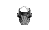 LANSEKO Nouvelle lentille de projecteur LED LD0460 de 3,0 pouces avec puces 3570+5050, lumière de faible intensité 60W / lumière de forte intensité 70W pour phare de voiture LED