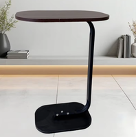 Table d'appoint multifonctionnelle en bois massif, style minimaliste moderne, pour salon, chambre à coucher, table à thé mobile, bureau de luxe léger