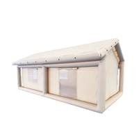 Tente gonflable OEM ODM de luxe, imperméable, pour le camping, 1 ou 2 personnes, tente de camping extérieure avec pompe
