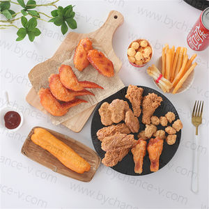 Maquette de pilon de cuisse de poulet artificielle directe d'usine réaliste faux cuisse de poulet pour les accessoires d'affichage de fenêtres de magasin de restaurant - Product Image 5