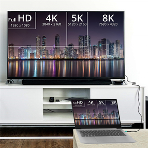 Câble <span class=keywords><strong>HDMI</strong></span> de <span class=keywords><strong>haute</strong></span> <span class=keywords><strong>qualité</strong></span> 48 Gbps ultra-rapide 8K60HZ avec Ethernet Câble <span class=keywords><strong>HDMI</strong></span> pour ordinateur de bureau Ordinateur portable Moniteur HDTV Projecteur - Product Image 4