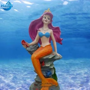 Sculpture <span class=keywords><strong>de</strong></span> Sirène <span class=keywords><strong>de</strong></span> Dessin Animé en Fibre <span class=keywords><strong>de</strong></span> Verre pour Décoration <span class=keywords><strong>de</strong></span> Parc Extérieur, Statue d'<span class=keywords><strong>Étoile</strong></span> <span class=keywords><strong>de</strong></span> <span class=keywords><strong>Mer</strong></span> en Fibre <span class=keywords><strong>de</strong></span> Verre pour <span class=keywords><strong>l</strong></span>'Extérieur, Monde Sous-Marin - Product Image 5