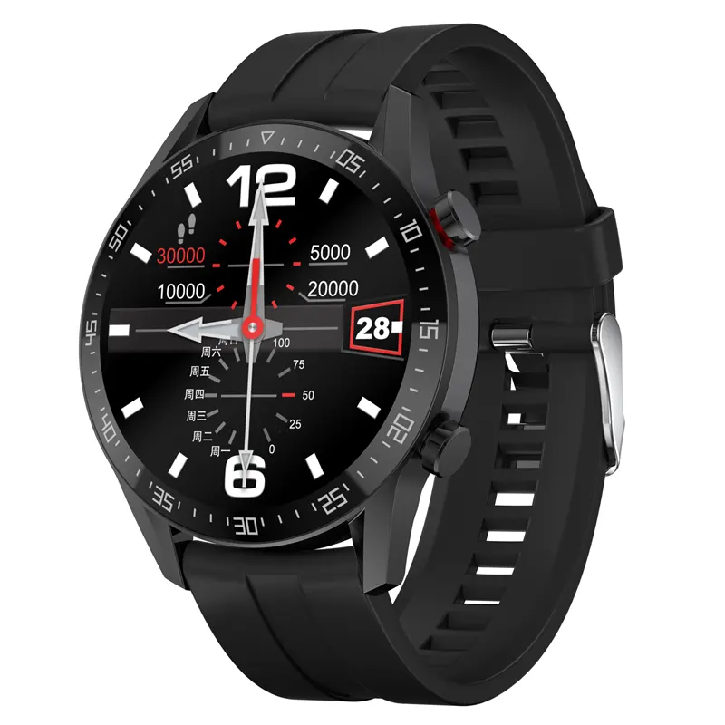 LI3 אק"ג חכם שעון IP68 עמיד למים כושר Smartwatch עם לחץ דם קצב לב צג חכם צמיד 2021