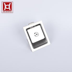 <span class=keywords><strong>Serrure</strong></span> à pêne encastré en acier inoxydable avec clés, poignée en T robuste à montage encastré pour porte de camping-car, camion, remorque, boîte à outils - Product Image 1