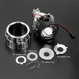 Xe Bi <span class=keywords><strong>xenon</strong></span> <span class=keywords><strong>HID</strong></span> Chiếu Trang Bị Thêm Đèn Pha Ống Kính Tự Động Góc Mắt H1 H4 Kit - Product Image 3