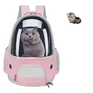 OEM ODM Elegant Luxury Zipper Pet <b>Backpack</b> Hot Selling Portable Eco-Friendly Oxford Transparent Breathable Classic Fashion for - Product Image 1