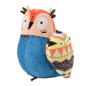 Encantadores juguetes de peluche de animales de peluche de búho indio de peluche suave personalizados para bebé - Product Image 1