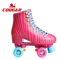 Bigougar — rollers à talons hauts pour femme, chaussures à Double roulettes, semelles en Pu