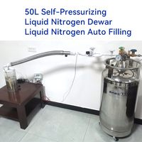 Système LN2 sous-refroidissement personnalisé pour laboratoire, Dewar d'azote liquide, Cryostat HTS, Capteur infrarouge pour aimant NMR, Chambre à vide cryogénique, Refroidissement