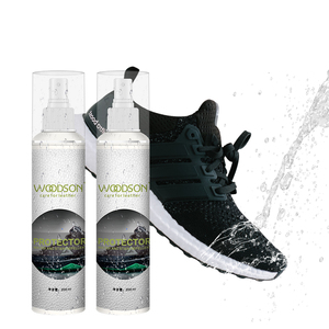 Spray protecteur pour chaussures en <span class=keywords><strong>tissu</strong></span> et daim écologique OEM, hydrophobe, anti-pluie, imperméabilisant pour vêtements - Product Image 3