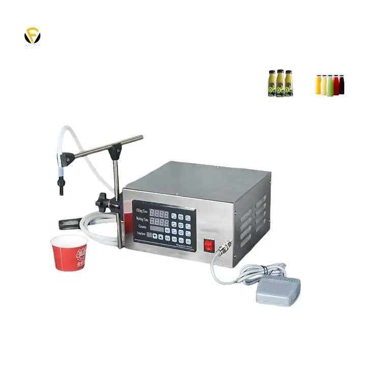 Small Economy Semi-automatic Digital Control Pump liquid Filling machine